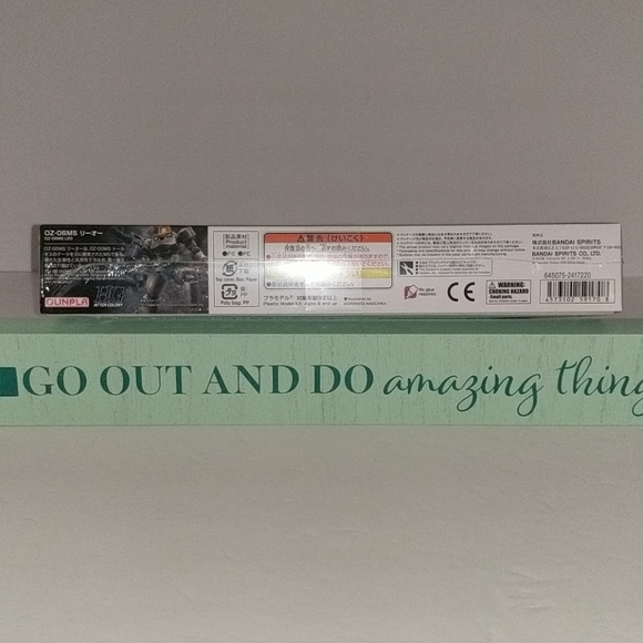 🎀 BANDAI 🎀 OZ-06MS Leo Mobile Suit Japan Model Kit NEW AUTH 🎀 - Picture 8 of 11